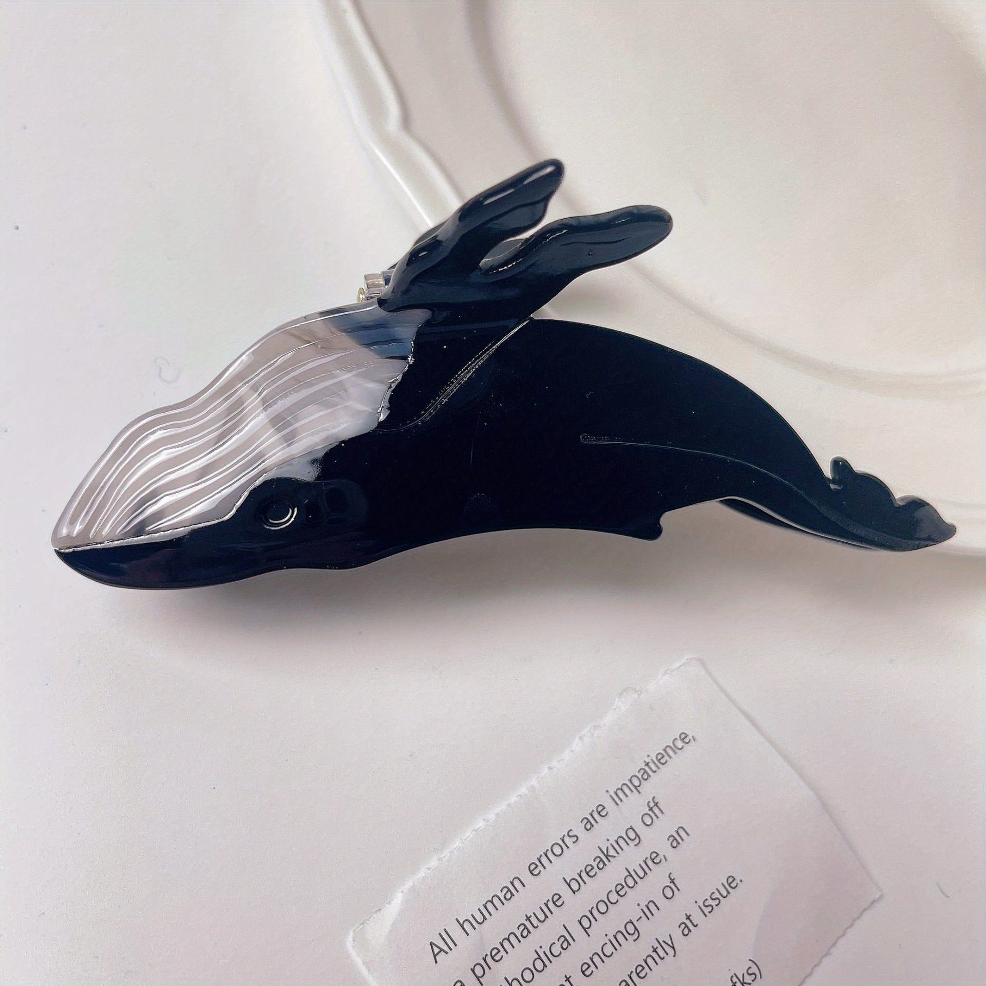 Dolphin Hair Claw Clip Ocean Animal Ponytail Holder