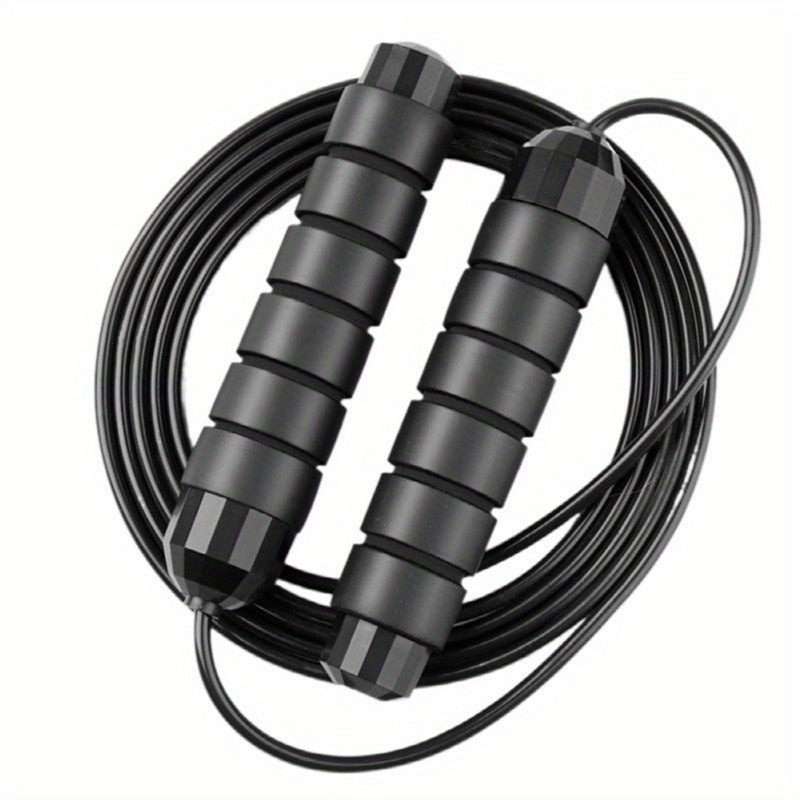 Speed Jump Rope with Memory Foam Handle for Cardio Training