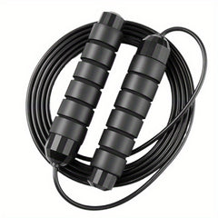 Speed Jump Rope with Memory Foam Handle for Cardio Training