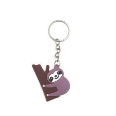 Sloth Party Favors Birthday Kit Tattoos Key Chains Hair Clips Neckla