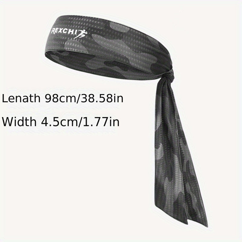 Summer Unisex Sweat Headband for Sports Fitness