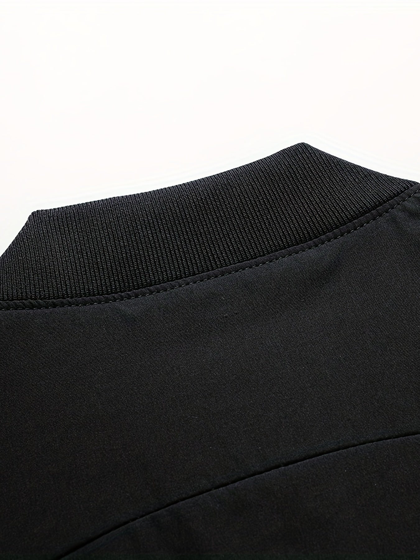 Men's Classic Windbreaker Jacket Stand Collar Coat