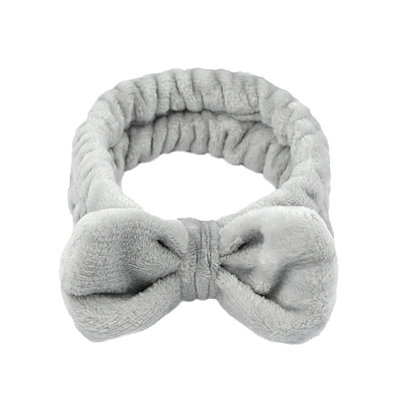 Plush Headband for Washing Face Spa Hairband 1pc