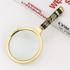 Dragon Pattern Handle Magnifying Glass