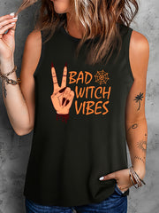 Plus Size Graphic Print Tank Top for Women