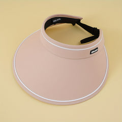 Wide Brim Visor Hat Solid Outdoor Sunscreen Sun Hats Breathable UV Protection