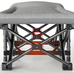 1pc Folding Bed Lightweight Camping Cot Outdoor Leisure Office Break