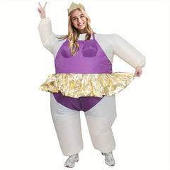 Halloween Makeup Grass Skirt Dance Props Funny Costume