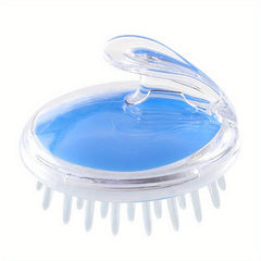 Silicone Shampoo Brush Head Massage Hair Wash Comb