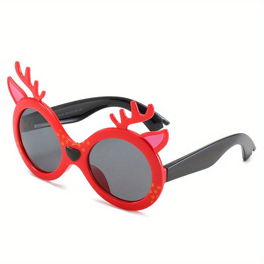 Cartoon Deer Silicone Polarized Sunglasses Sun Protection
