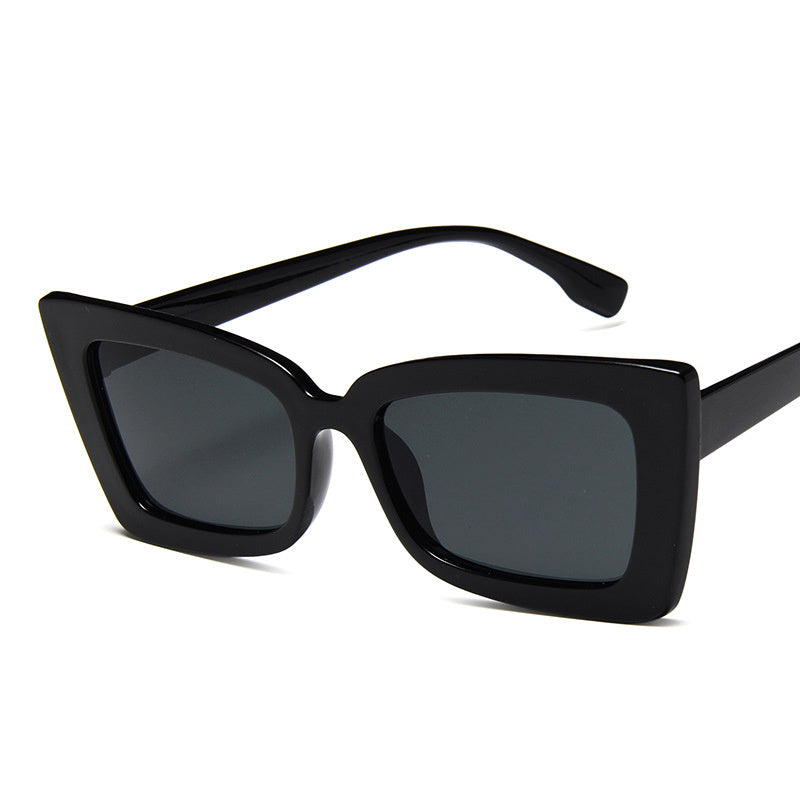 Rectangular Butterfly Vintage Sunglasses Women's Driving Climbing Eyeglasses
