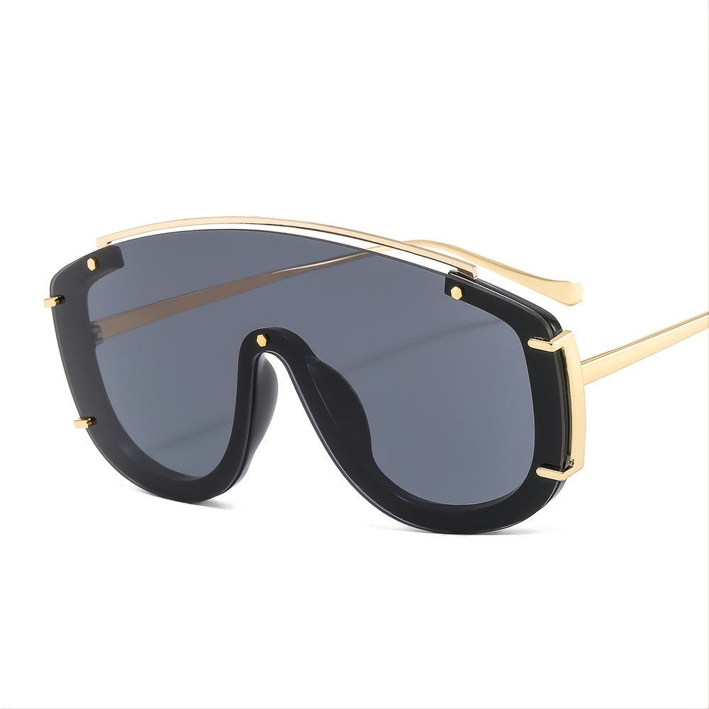 Conjoined Colorful Sunglasses for Outdoor Sport