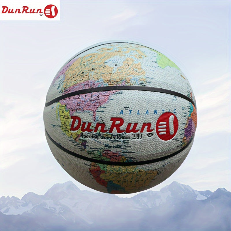 Standard No 7 Basketball PU Material Map Pattern Basketball