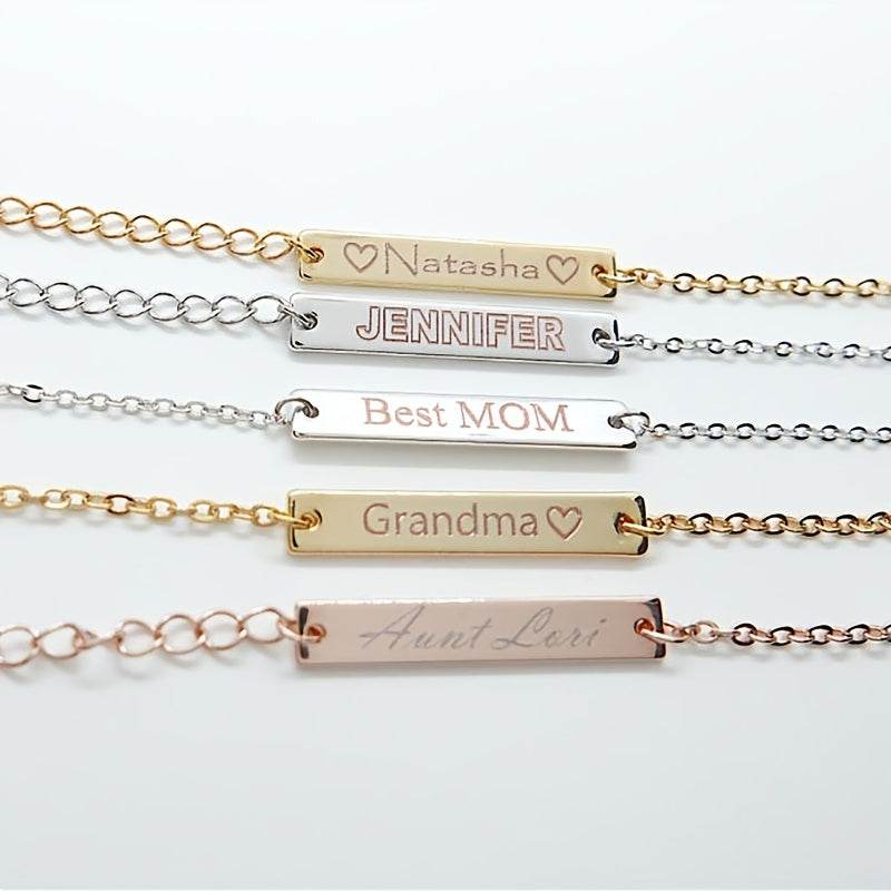 Personalized Stainless Steel Name Glasses Chain