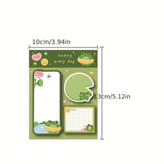 60sheets Special Shaped Sticky Notes Creative Cartoon Message Stickers