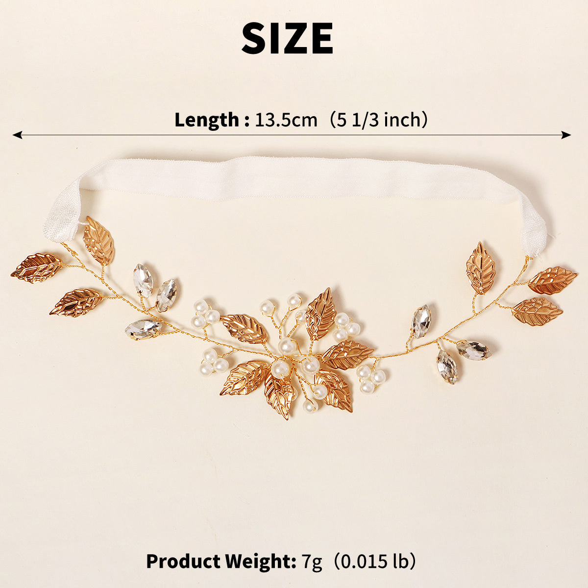 Rhinestone Pearl Garter for Wedding Dress