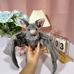 Simulated Bat Plush Toy Oversized Wingspan Soft Fabric