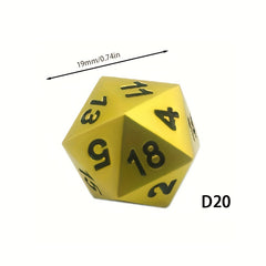 2pcs Letter Dice for Board Game Set