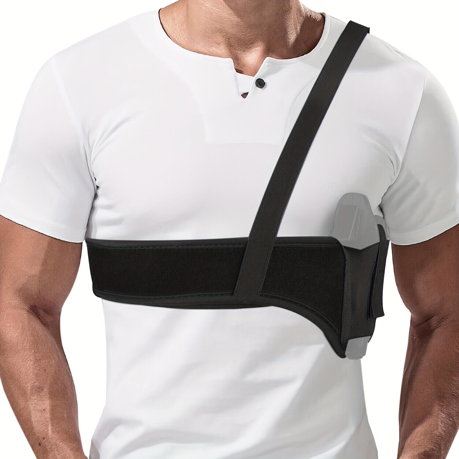 Concealed Carry Underarm Holster Shoulder Waist Pouch Belt Right Hand