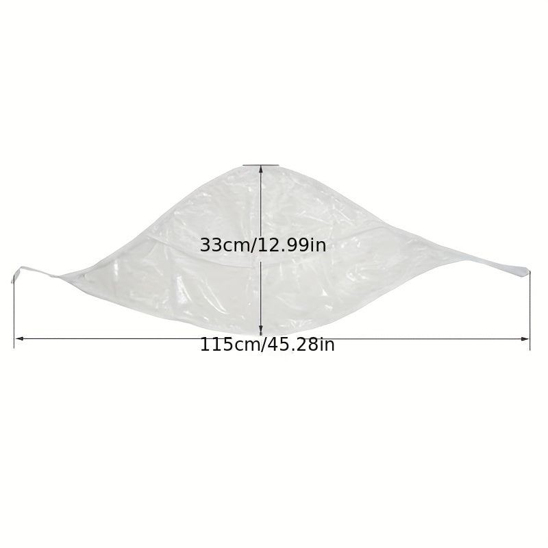 Unisex Plastic Rain Visor Hat Foldable Outdoor Hiking Fishing Cap
