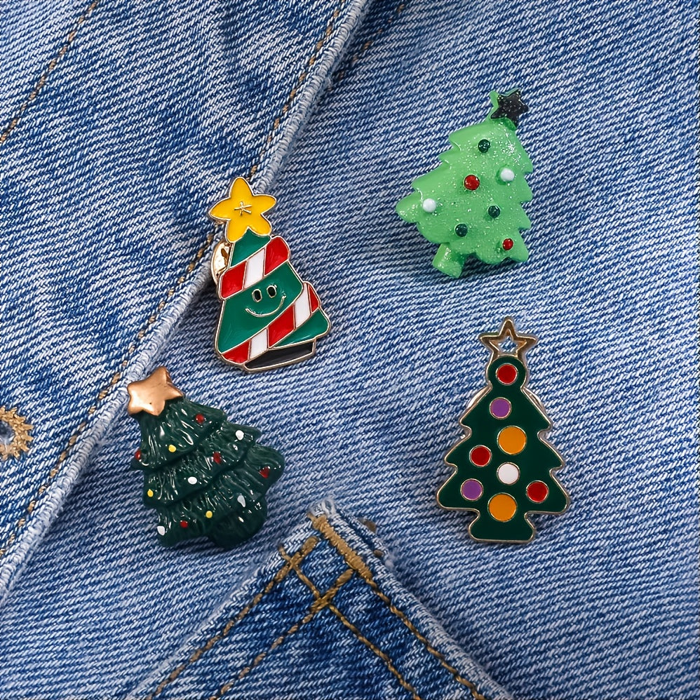 Men's Christmas Alloy Pin