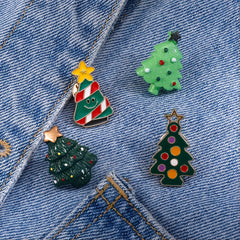 Men's Christmas Alloy Pin