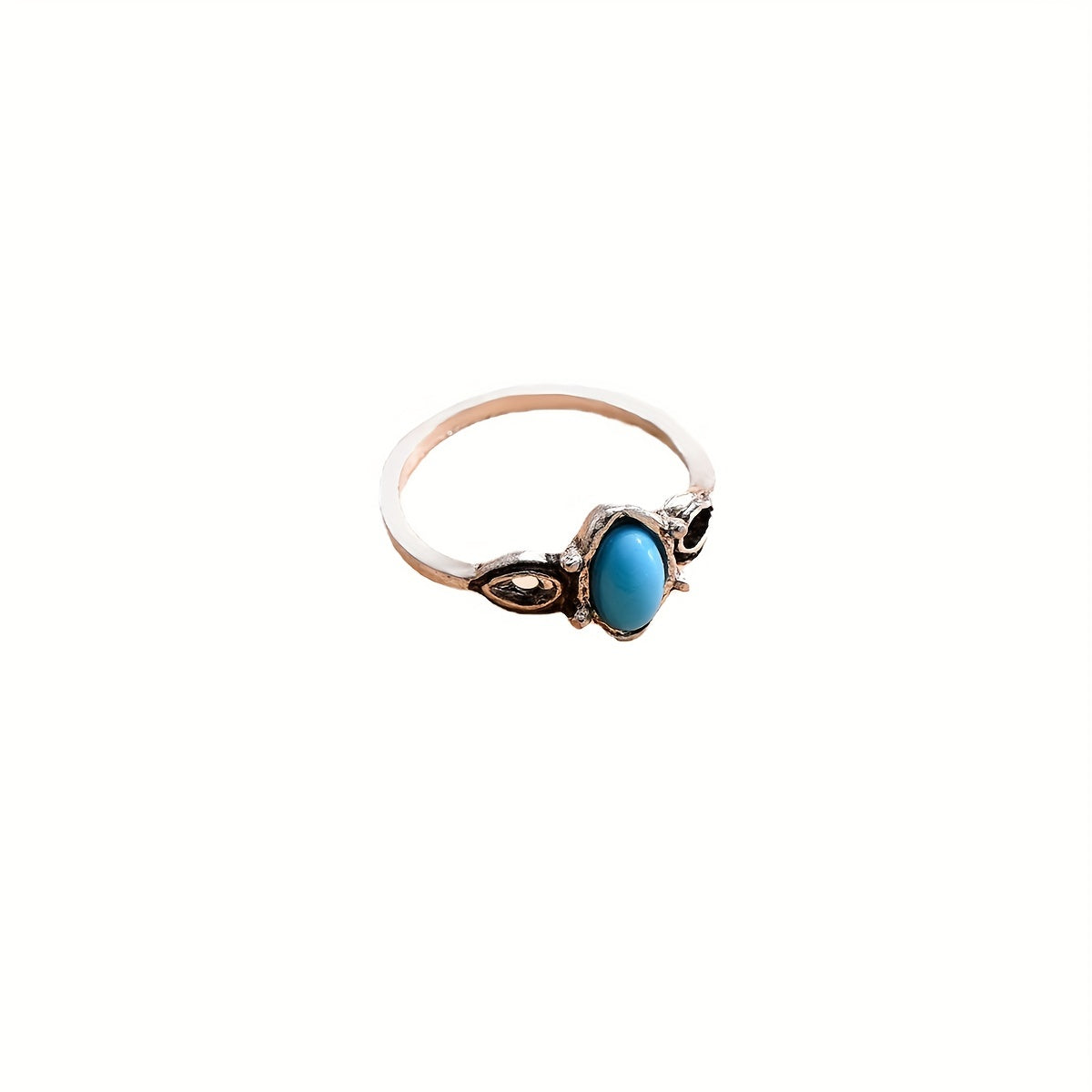Turquoise Open Toe Ring Boho Style Foot Jewelry