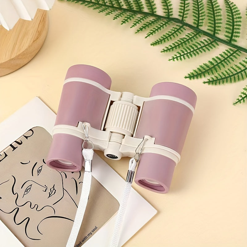 Kids Shockproof Binoculars Set for Ages 3+ - Bird Watching Educational Toy
