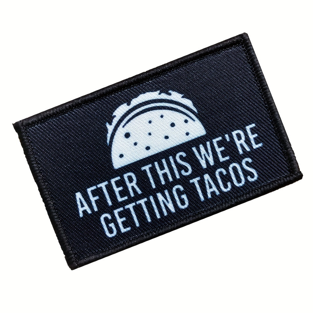 Taco Hook And Loop Attach for Hats, Jeans, Vest, Coat