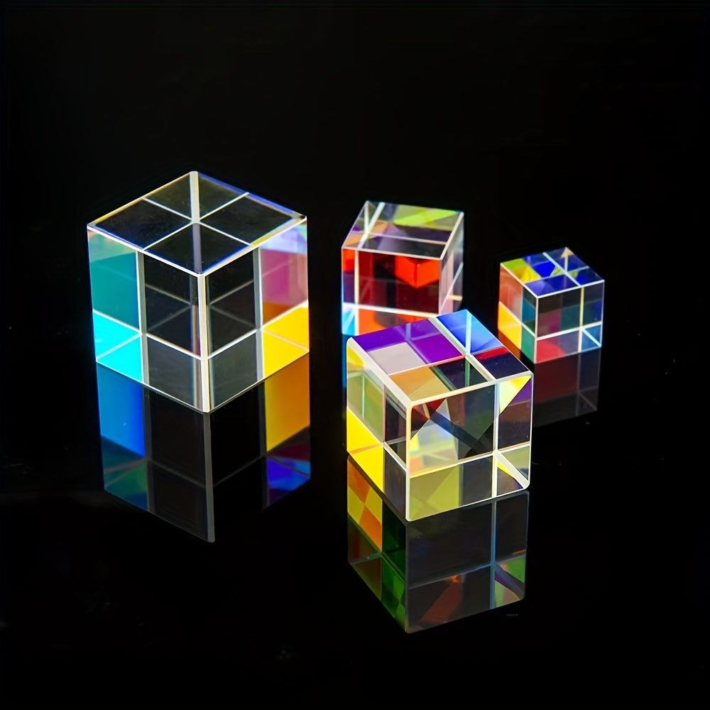 Optical Rainbow Crystal Sun Catcher Cube Of Light