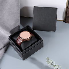 PU Leather Watch Box Organizer