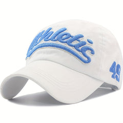 Embroidered Letter Baseball Cap Hip Hop Snapback Hat