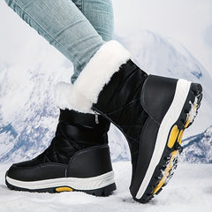 Women's Non-slip High Tube Snow Shoes Warm Thick Bottom Shoes