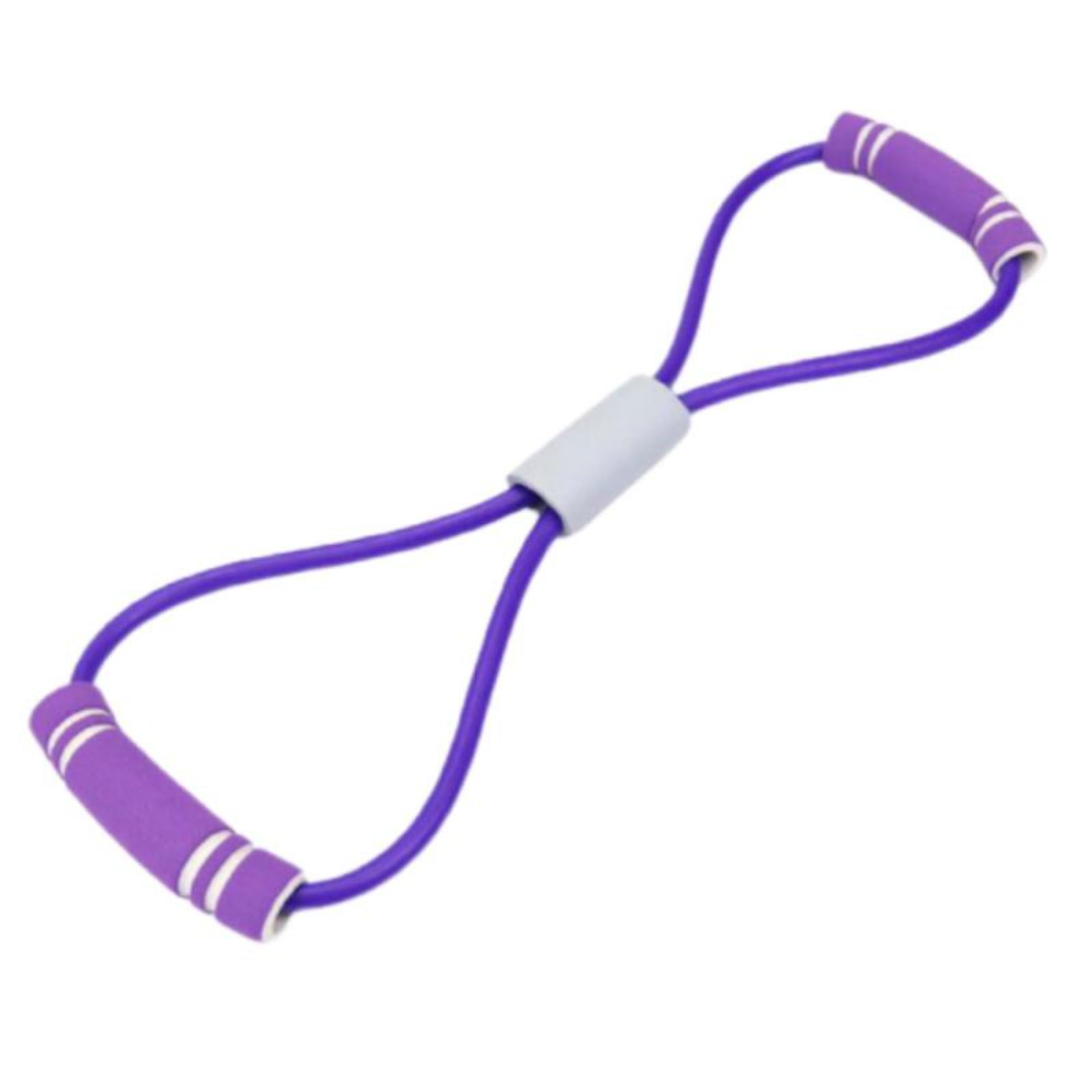 8 Shaped Resistance Bands for Home Workout and Physical Therapy