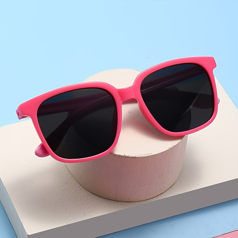 Kids Polarized Square Sunglasses UV Protection Outdoor Sunshade Glasses