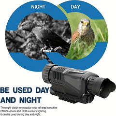 5x40 Outdoor Monocular Night Vision Infrared Digital Device - Camping Fishing