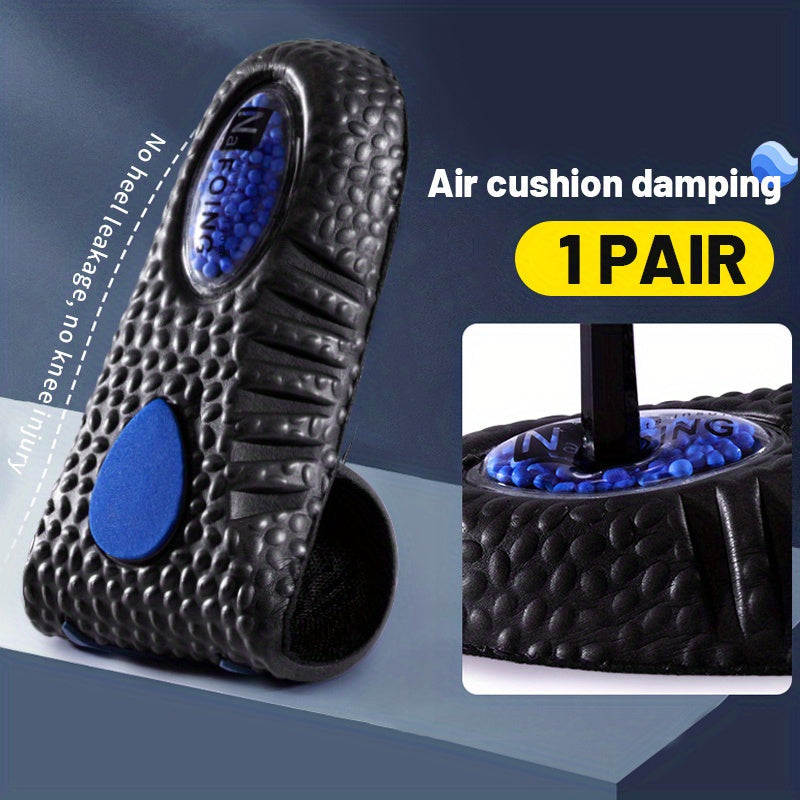 Sports Shock Absorption Insoles High Elastic Deodorant Running Sneaker Insoles