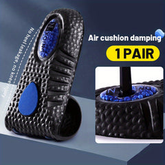 Sports Shock Absorption Insoles High Elastic Deodorant Running Sneaker Insoles