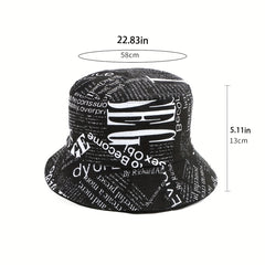 Reversible Sunscreen Bucket Hat Lightweight Outdoor Beach Cap
