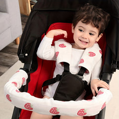 Baby Stroller Armrest Protector Cotton Infant Bib Newborn Burp Cloth