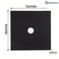 Gas Stove Mat, Heat Resistant Top Liner, Silicone Bib Liners