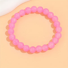 Agate Bead Bracelet for Positive Energy and Balance