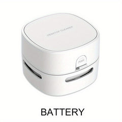 Portable Desktop Vacuum Cleaner Handheld Crumb Sweeper for Keyboard