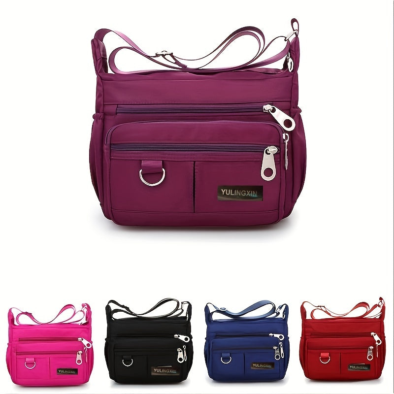 Small Pocket Crossbody Bag Lightweight Messenger Bag Casual Shoulder Bag