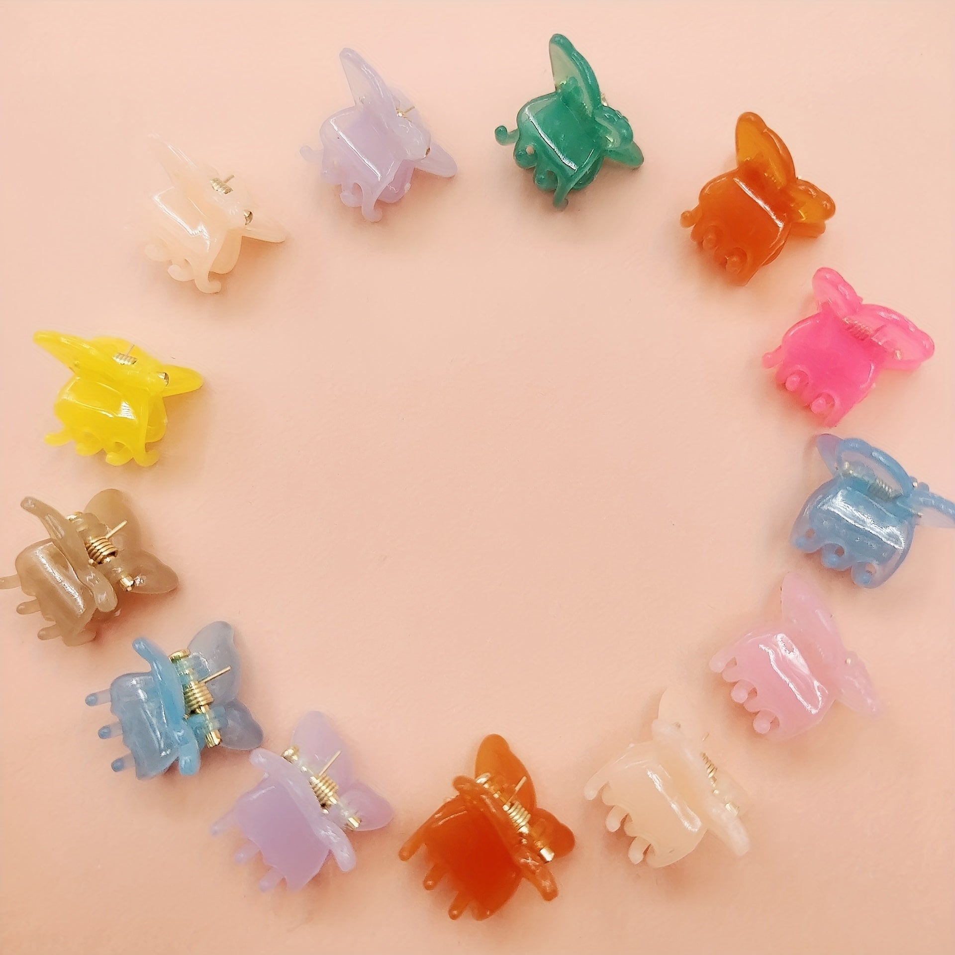 30pcs Mini Butterfly Hair Clips for Women and Girls