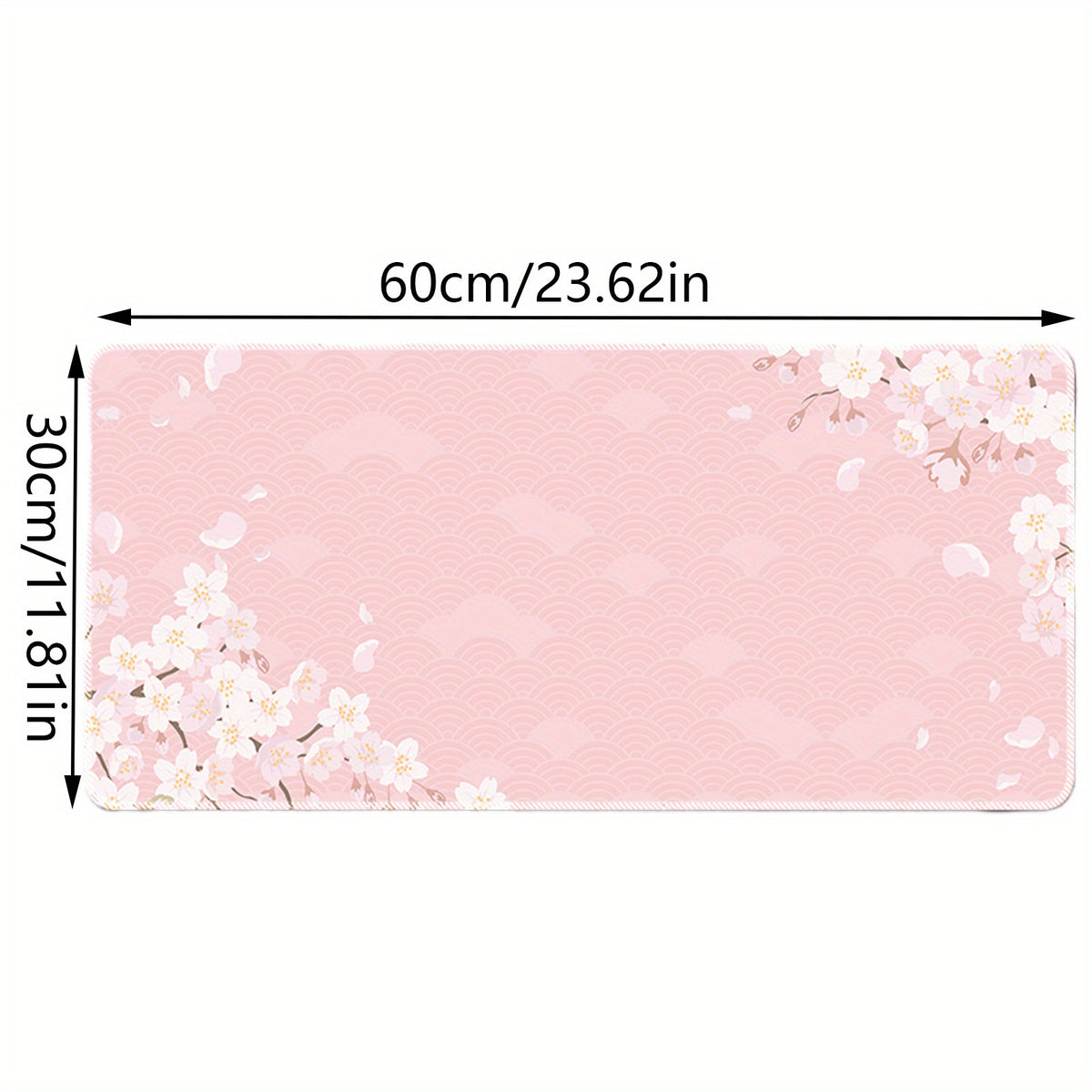 Pink Cherry Blossoms Mousepad for Computer & Office Desk