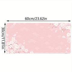 Pink Cherry Blossoms Mousepad for Computer & Office Desk