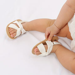Comfy Baby Girls Sandals Lightweight Non Slip Walking Shoes For Infants