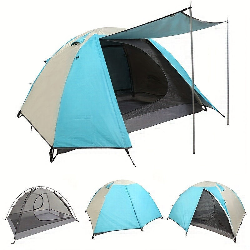 Double layer Windproof Camping Tent for Mountaineering