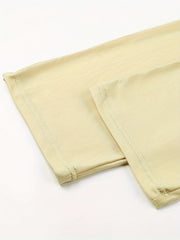 Long Sleeve Crew Neck Top & Elastic Waistband Pants Lounge Set